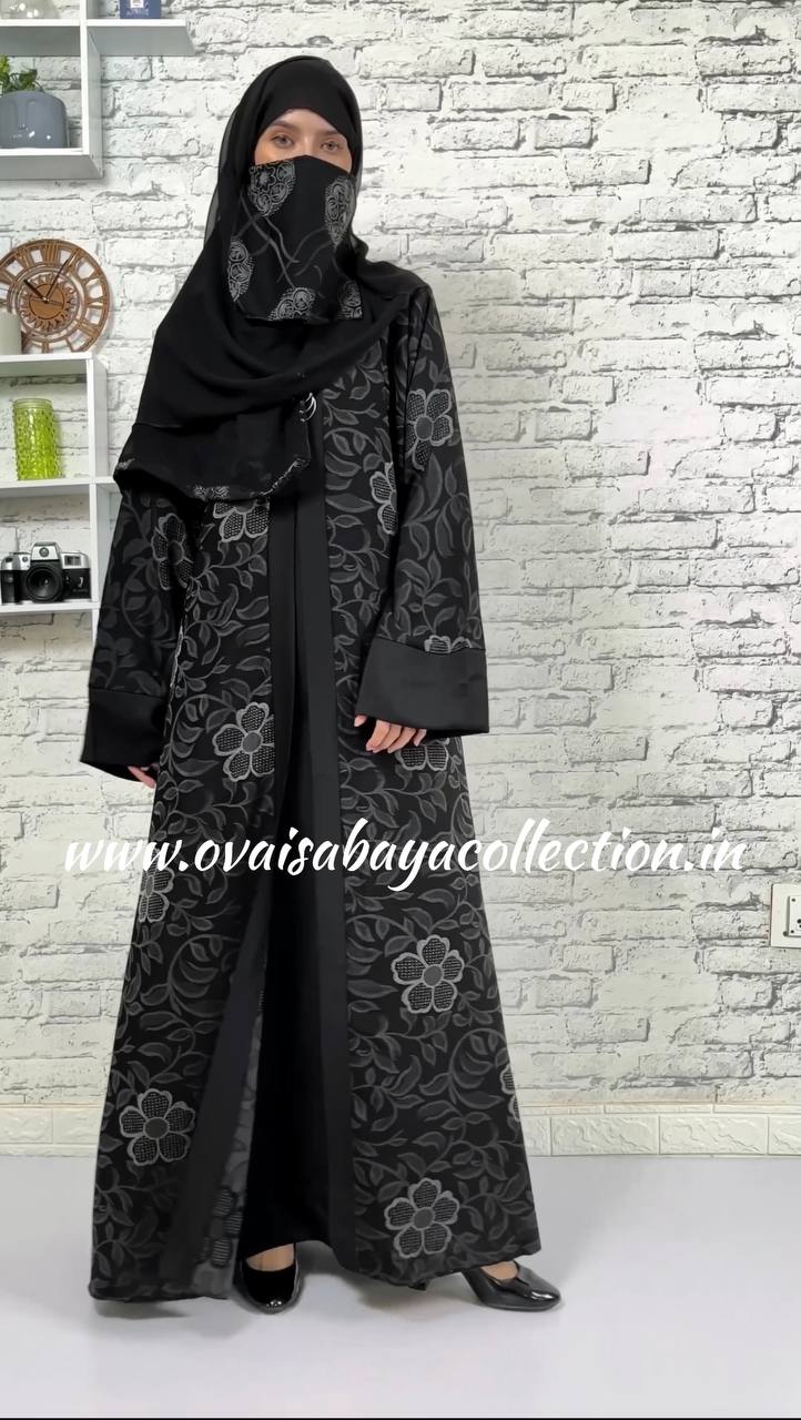 New Embos Double Shrug Abaya ( NEW LAUNCH )