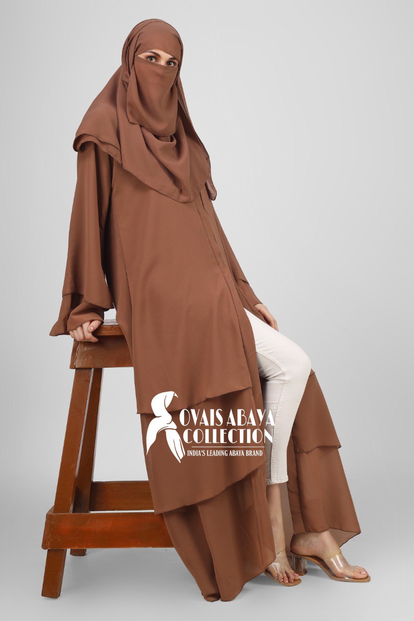 Maleshiyan 3 Layar Abaya LITE GOLDEN ( Imported & Limited Stock )