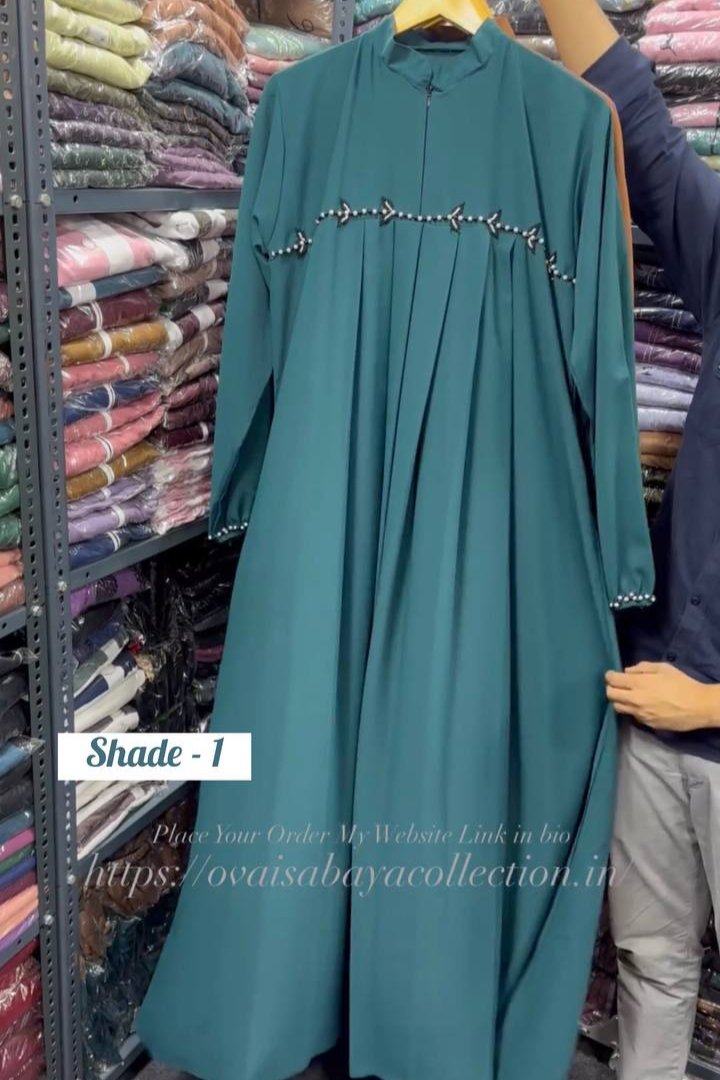 Amreen Imported Handwork Plates Work Abaya ( New - Launch)