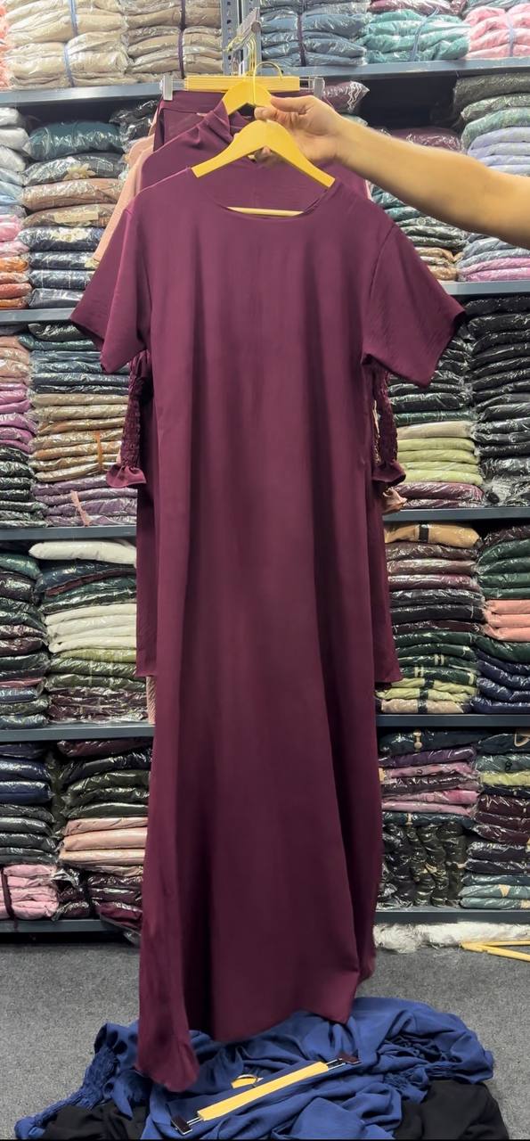 Ahana Full 3 Piece Jilbab MAROON ( NEW LAUNCH )