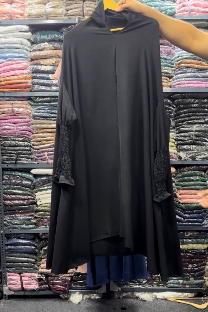 Ahana Full 3 Piece Jilbab BLACK ( NEW LAUNCH )