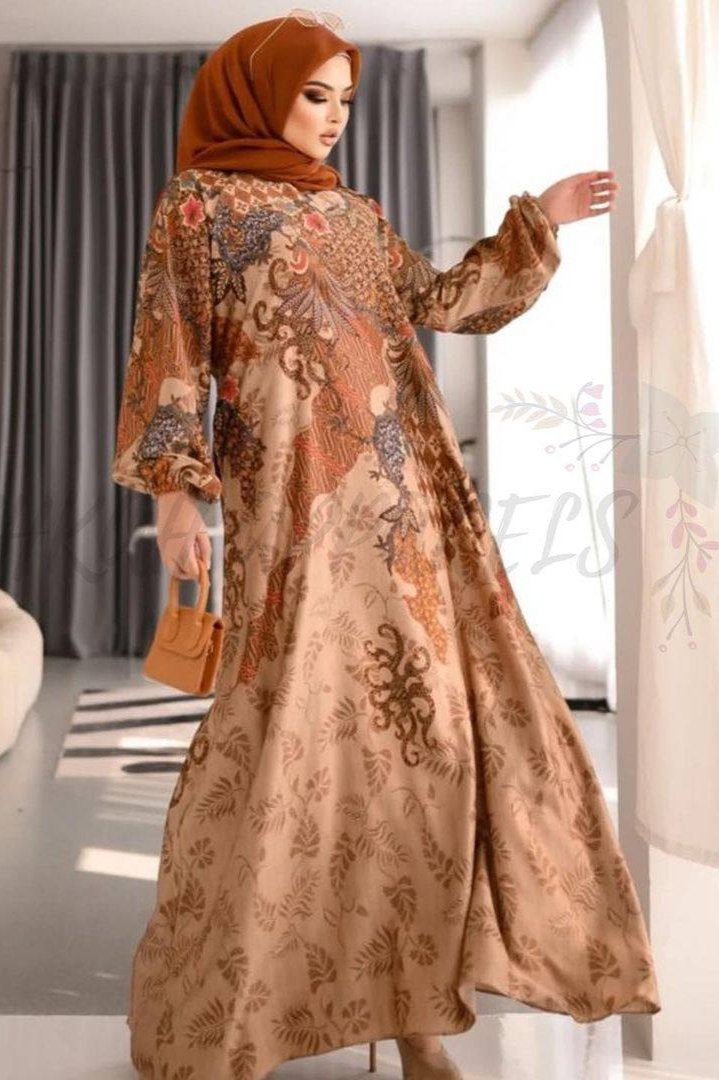 Aliza Orignal Printed Abaya - ( SHADE 11 )