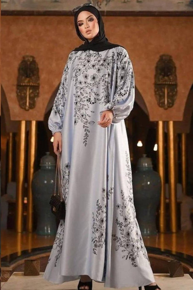 ALIZA PRINTED ABAYA | SHADE 13