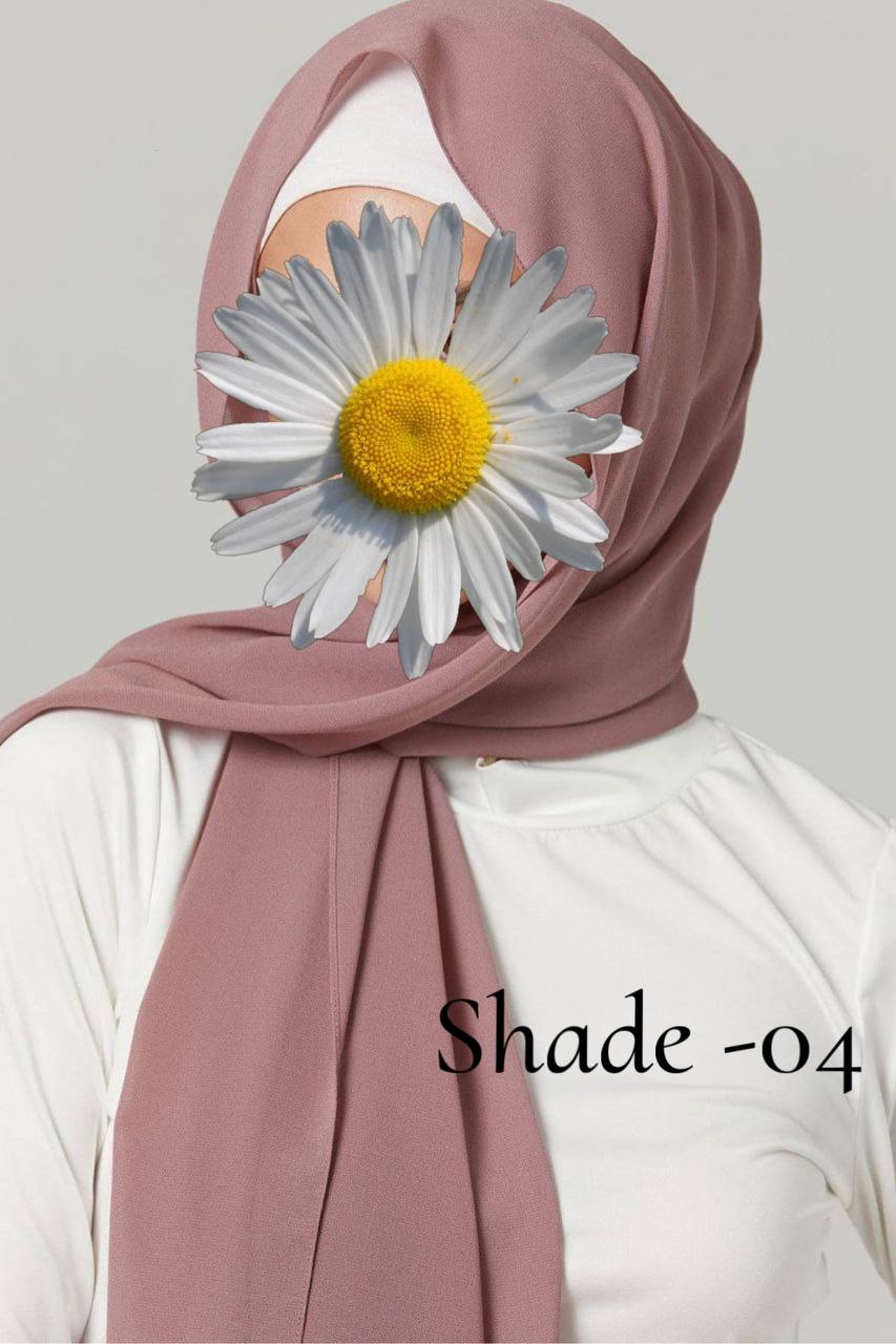 Maleshian Chiffon Stoles SHADE - 4 ( NEW LAUNCH )