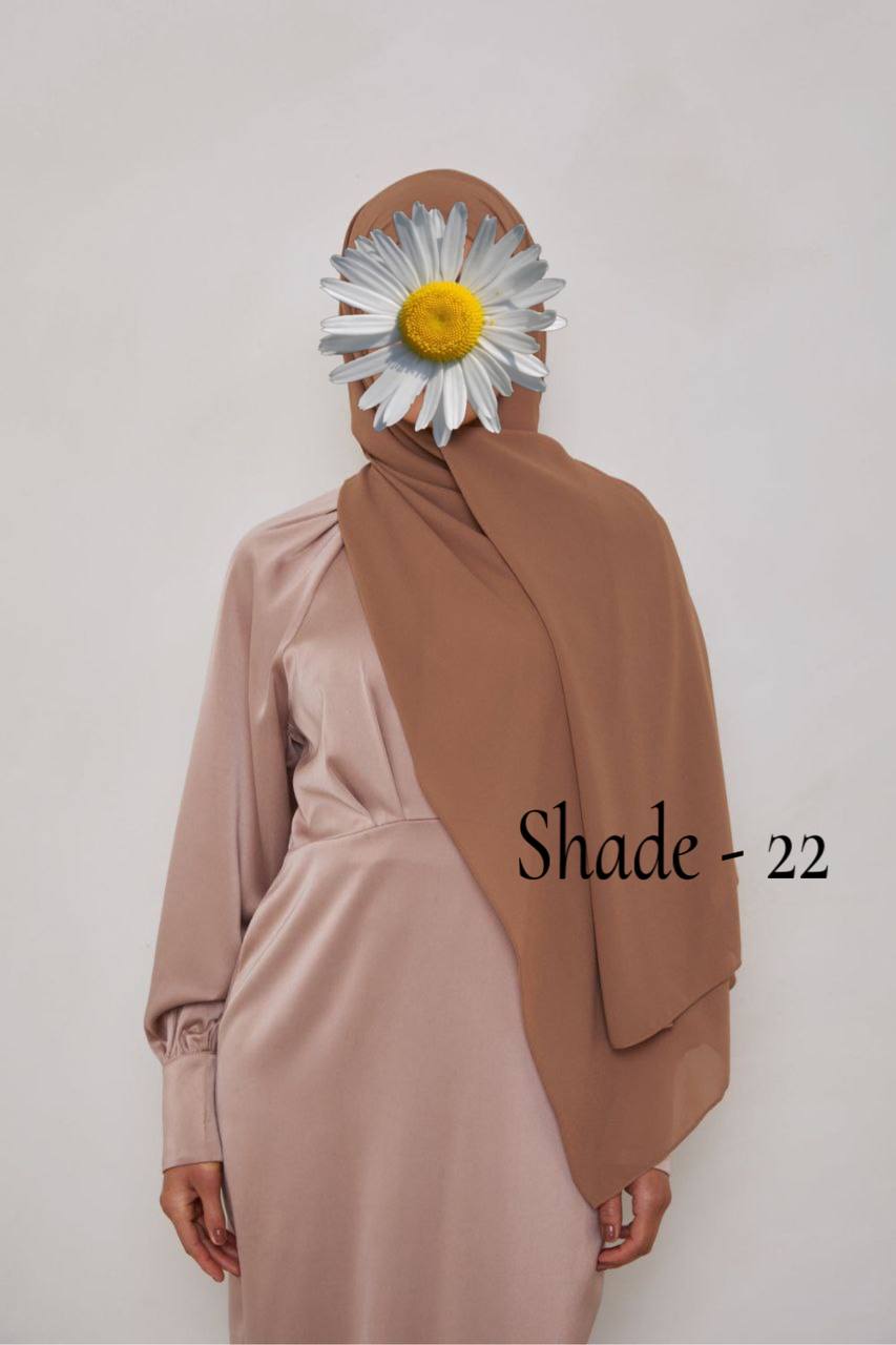 Maleshian Chiffon Stoles SHADE - 22  ( NEW LAUNCH )