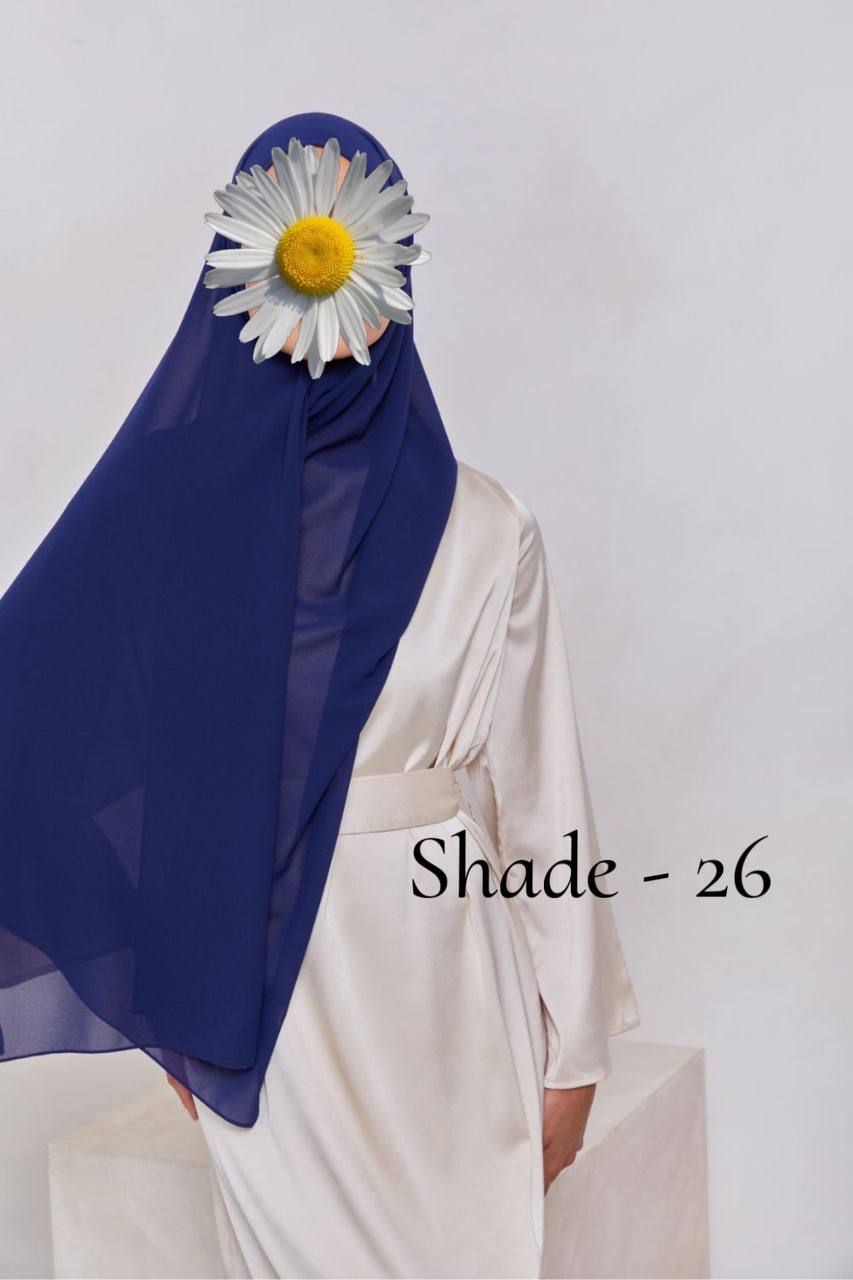 Maleshian Chiffon Stoles SHADE - 26 ( NEW LAUNCH )