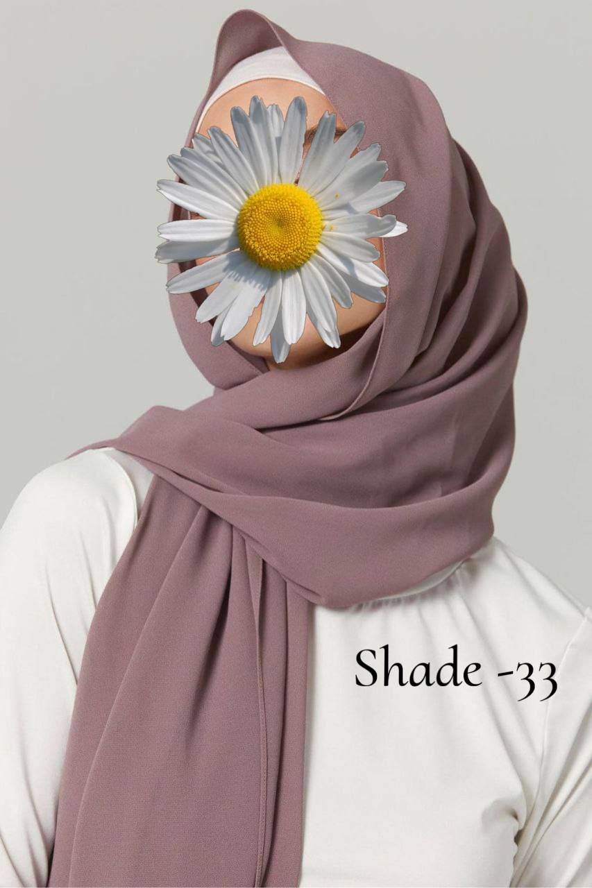 Maleshian Chiffon Stoles SHADE - 33 ( NEW LAUNCH )