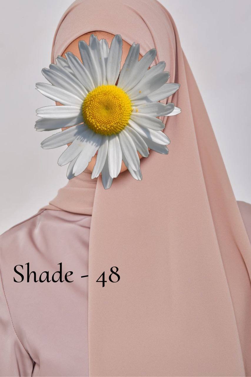 Maleshian Chiffon Stoles SHADE - 48 ( NEW LAUNCH )