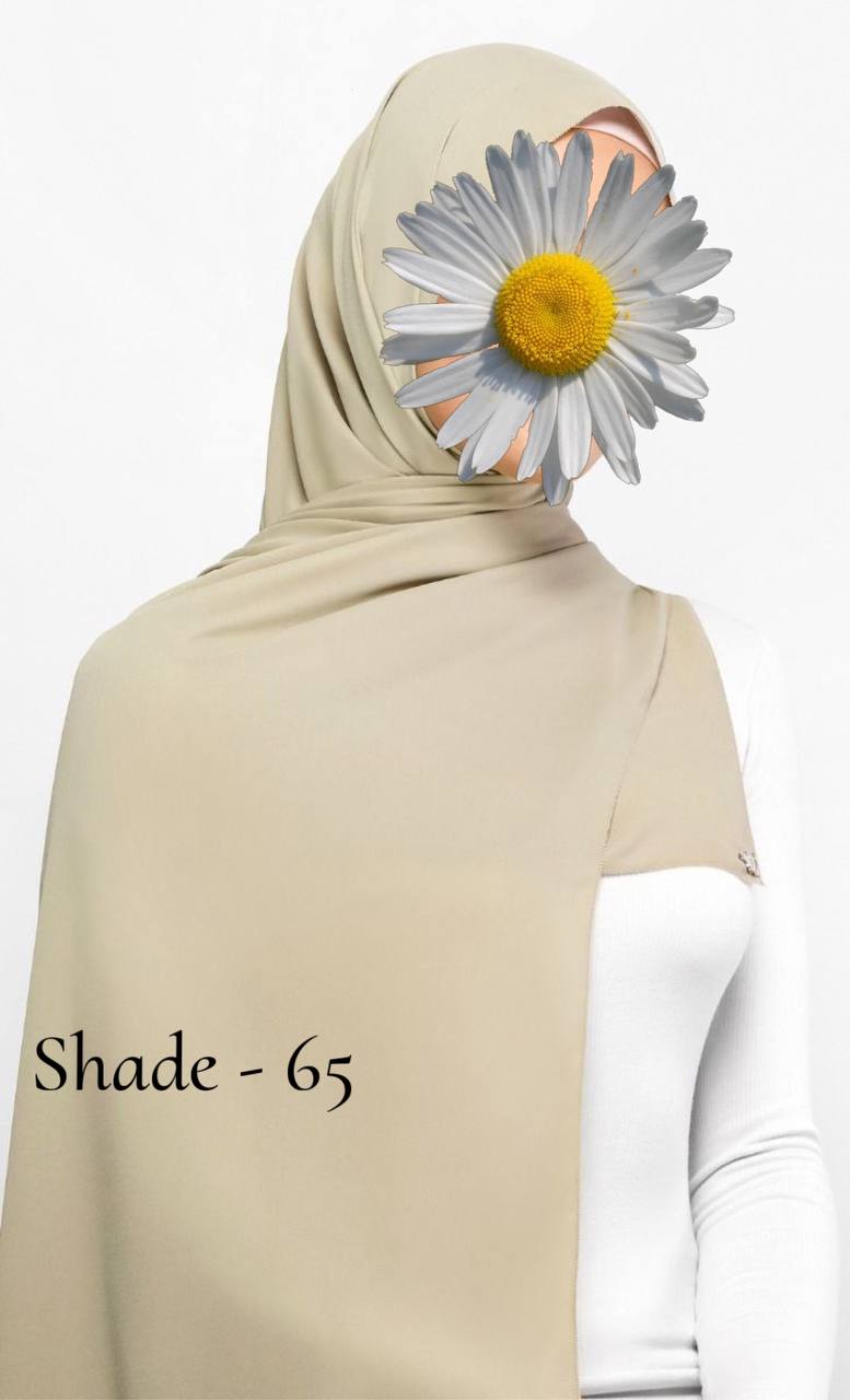 Maleshian Chiffon Stoles SHADE - 65 ( NEW LAUNCH )