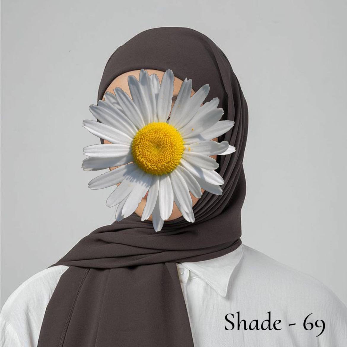 Maleshian Chiffon Stoles SHADE - 69 ( NEW LAUNCH )