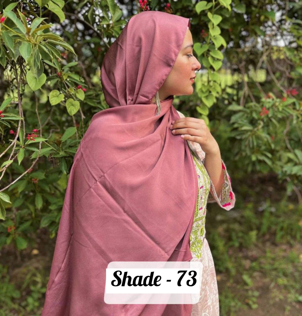 Maleshian Chiffon Stoles SHADE - 73 ( NEW LAUNCH )