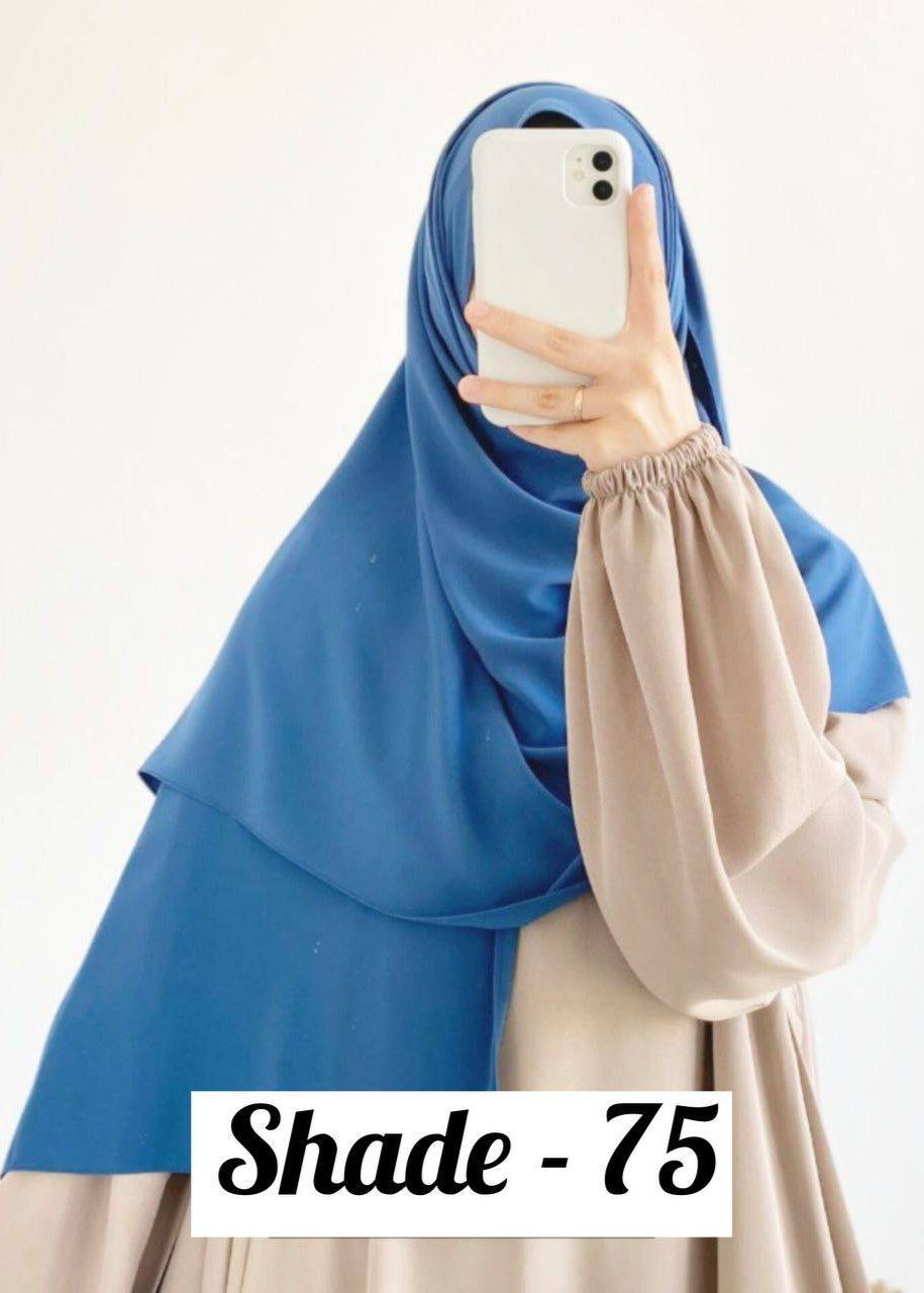Maleshian Chiffon Stoles ( SHADE - 75 )
