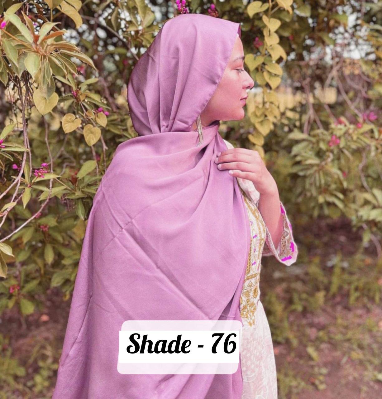 Maleshian Chiffon Stoles SHADE - 76 ( NEW LAUNCH )