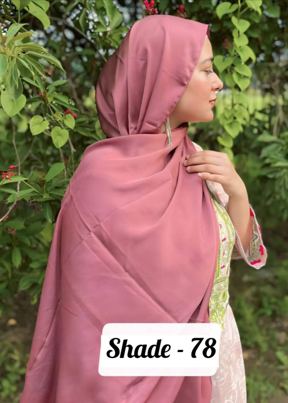 Maleshian Chiffon Stoles ( SHADE - 78 )