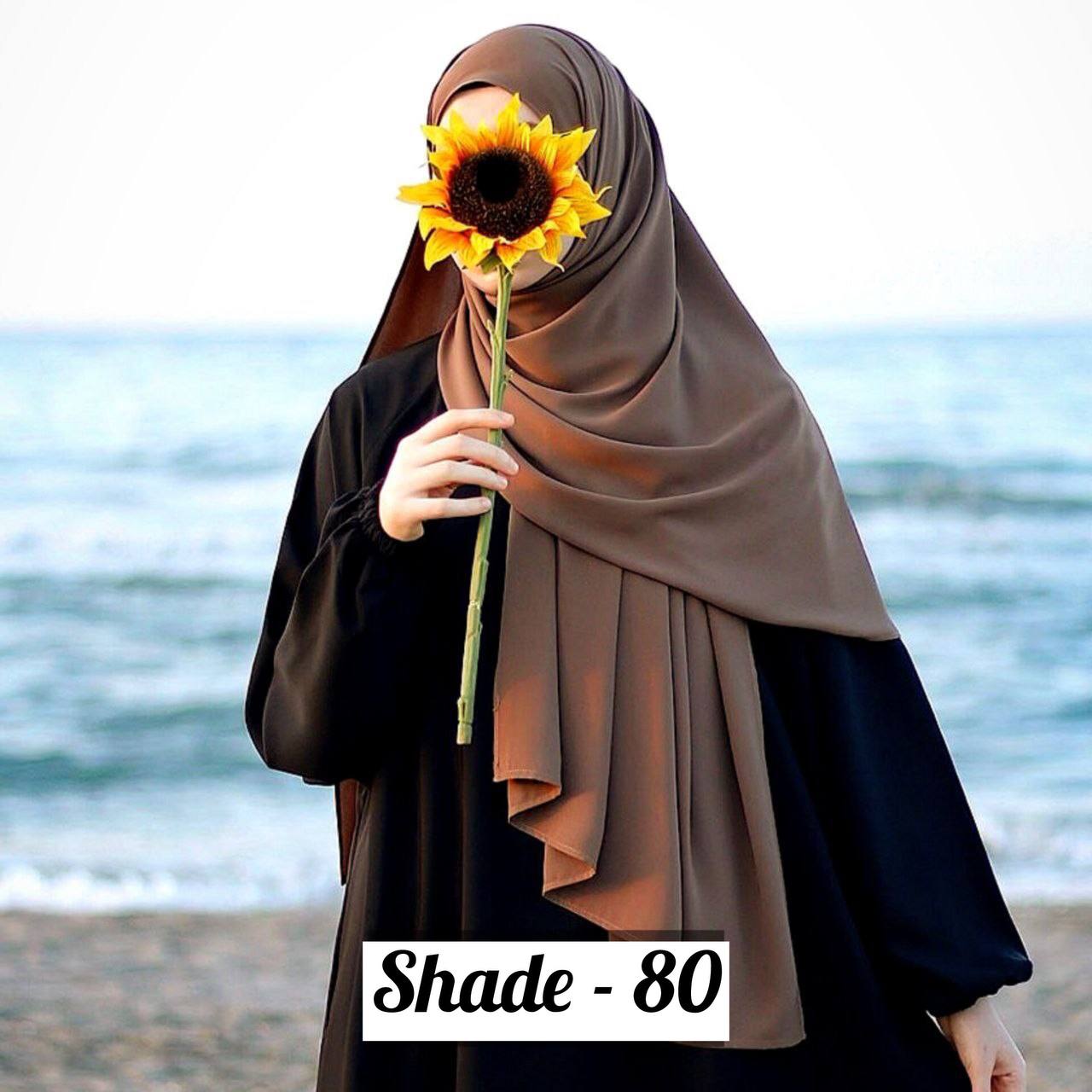 Maleshian Chiffon Stoles SHADE - 80 ( NEW LAUNCH )