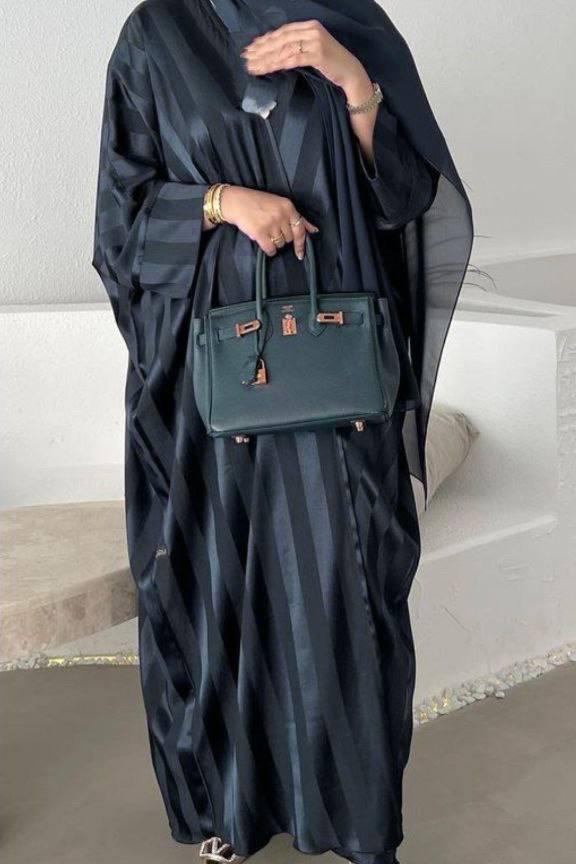 ANABIA KAFTAN ABAYA | HARD TEAL