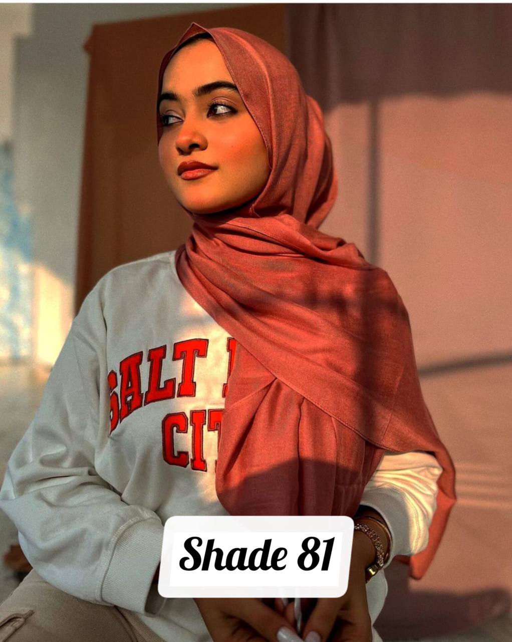 Maleshian Chiffon Stoles SHADE - 81 ( NEW LAUNCH )