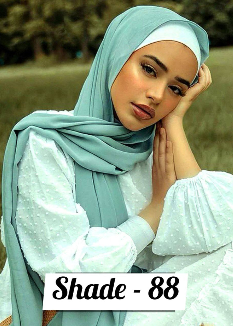 Maleshian Chiffon Stoles ( SHADE - 88 )