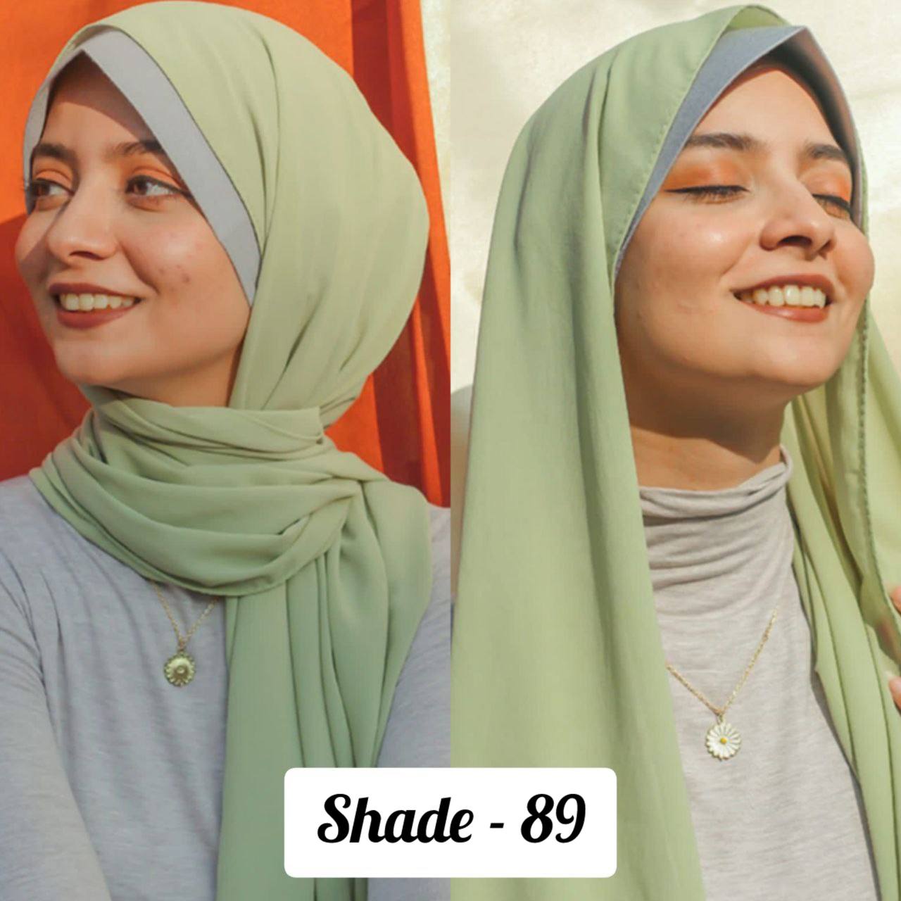 Maleshian Chiffon Stoles SHADE - 89 ( NEW LAUNCH )