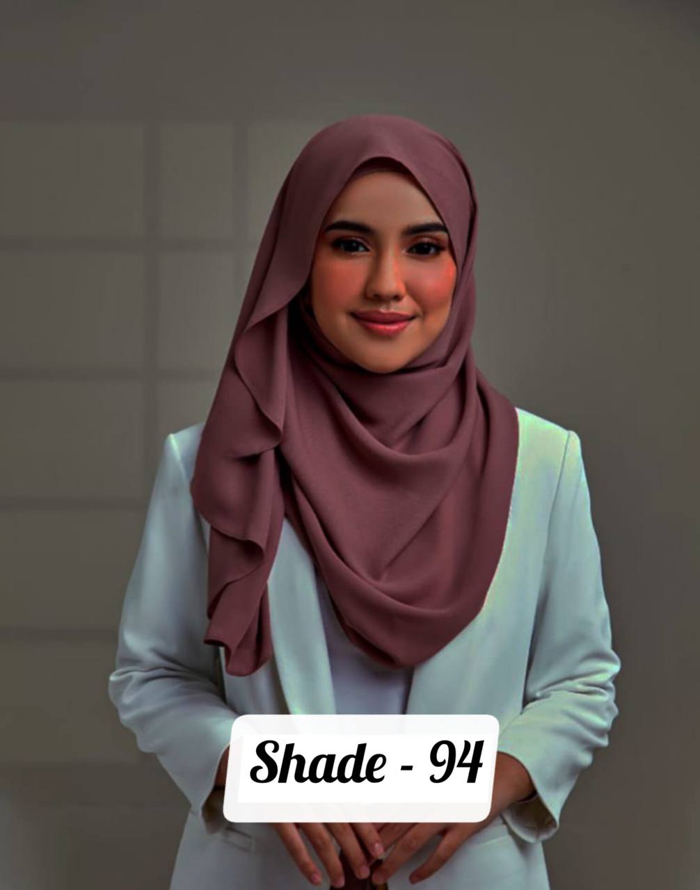 Maleshian Chiffon Stoles SHADE - 94 ( NEW LAUNCH )