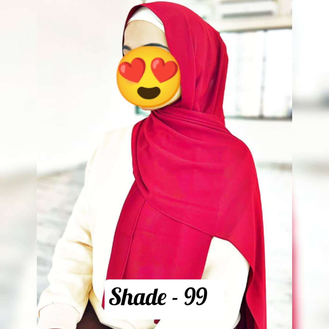 Maleshian Chiffon Stoles SHADE - 99 ( NEW LAUNCH )