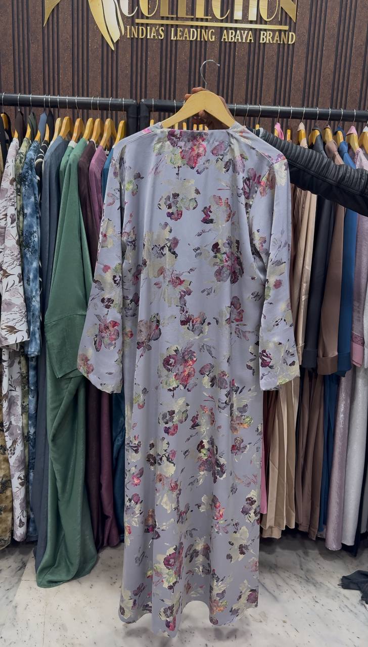 RUBIE A-LINE ABAYA | LITE GRAY